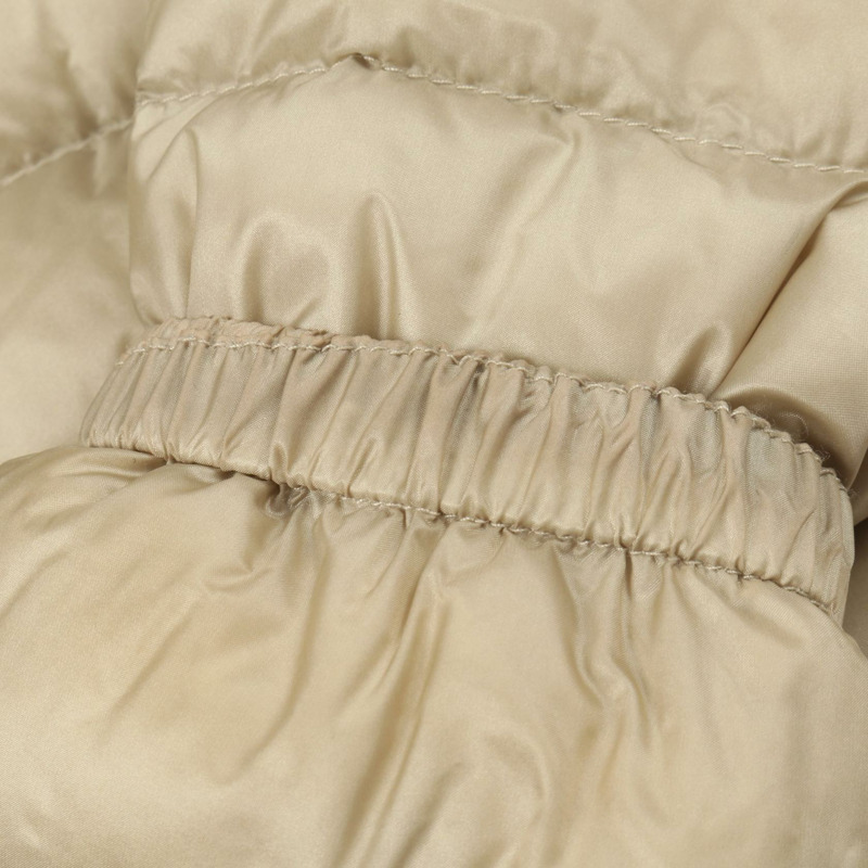 MONCLER LANS 羽絨外套 尼龍 米色 二手 女款 0碼-6