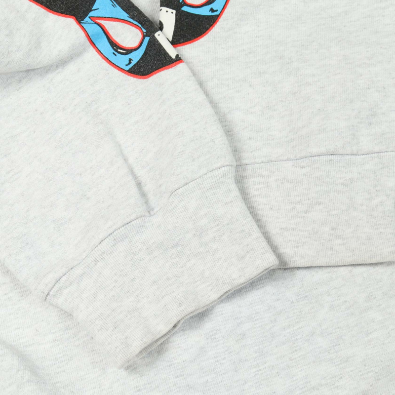 Chrome Hearts Matty Boy 標誌衛衣，純棉，灰色，二手，男款 L 碼。-4