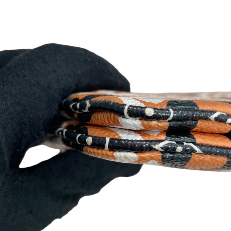 LOUIS VUITTON 路易威登 M69488 DOUBLE ZIP POCHETTE 肩背雙層麻將包 PVC帆布 塗鴉老花 金釦-6