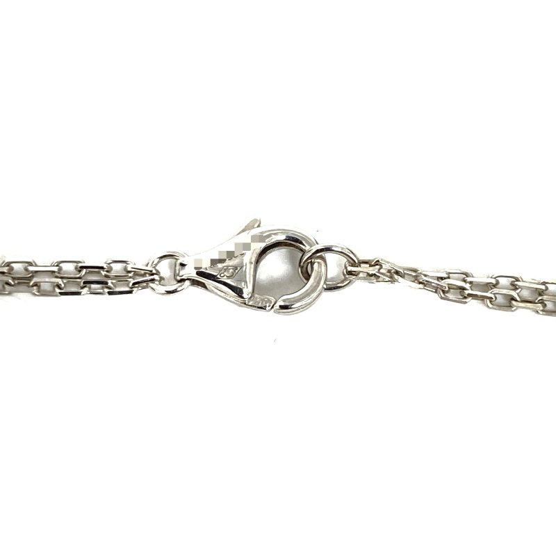 △ Cartier 卡地亞 18K White Gold Diamonds Love Circle Necklace 6.36g 18K白金鑽石頸鏈 - 257025165-6