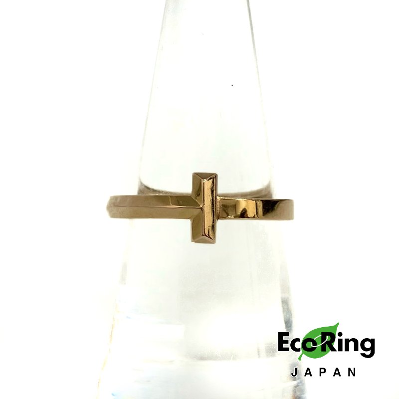 ☆ Tiffany & Co. 蒂芙尼 18K Rose Gold T T1 Narrow Ring 4.57g 18K玫瑰金戒指 4.57g - 257025196-0