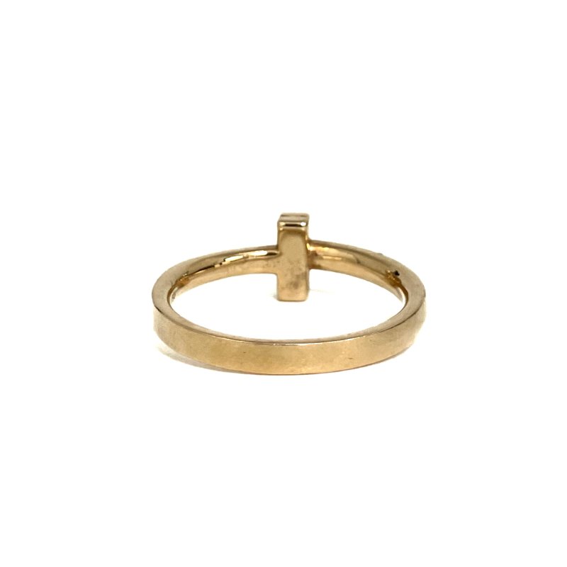 ☆ Tiffany & Co. 蒂芙尼 18K Rose Gold T T1 Narrow Ring 4.57g 18K玫瑰金戒指 4.57g - 257025196-3