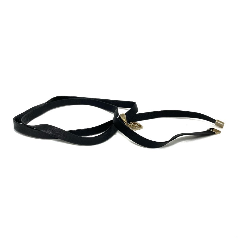 ☆ Chanel 香奈兒 Black Lambskin Heart Choker B22P 黑色小羊皮心形項圈 B22P - 257025684-3