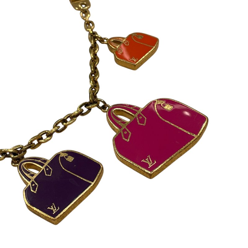 LOUIS VUITTON 路易威登 M66985 SPEEDY 造型包鍊 合金 彩色 金釦-5