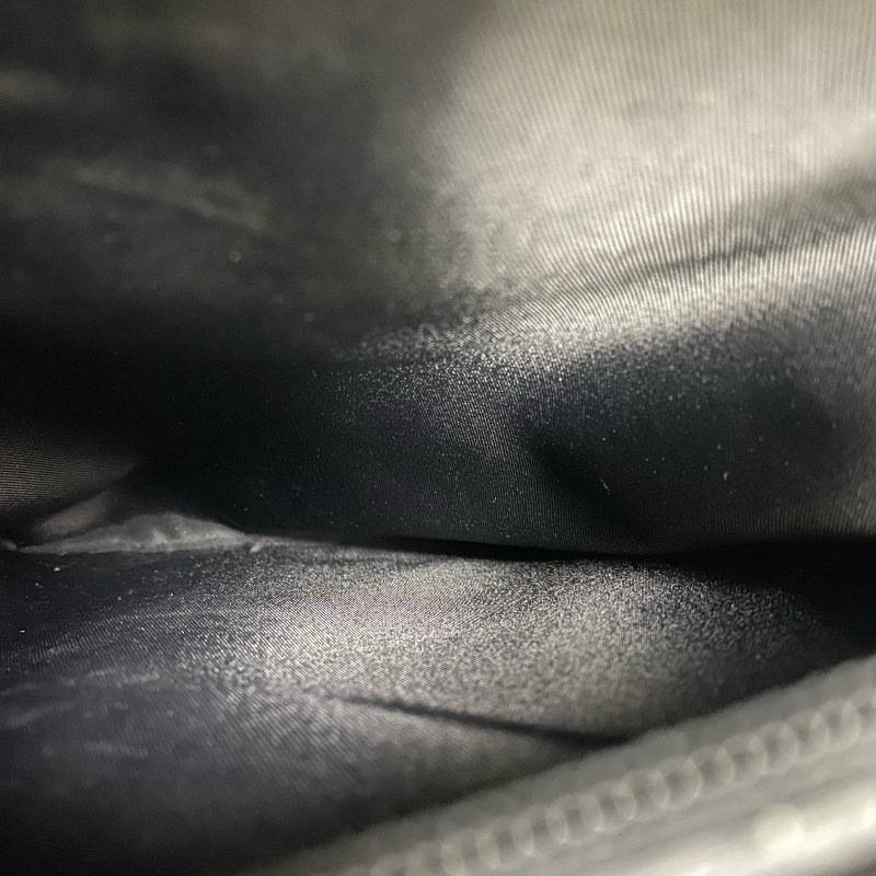 ☆Christian Dior 迪奧 Black Trotter Canvas Saddle Tote Bag 黑色老花帆布馬鞍托特袋 - 257025696-18