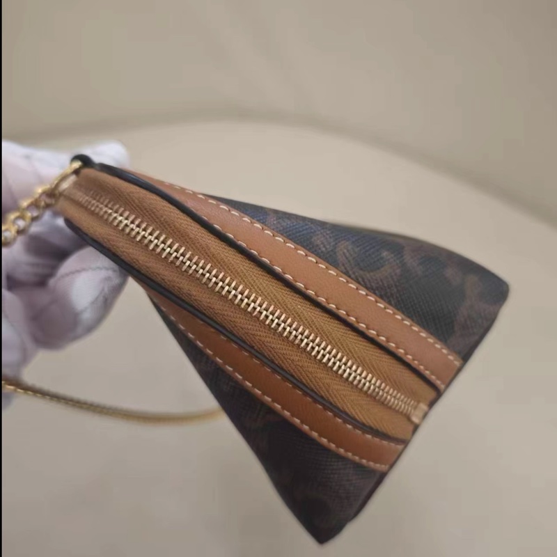 Celine • 經典凱旋門老花 Mini貝殼包-5