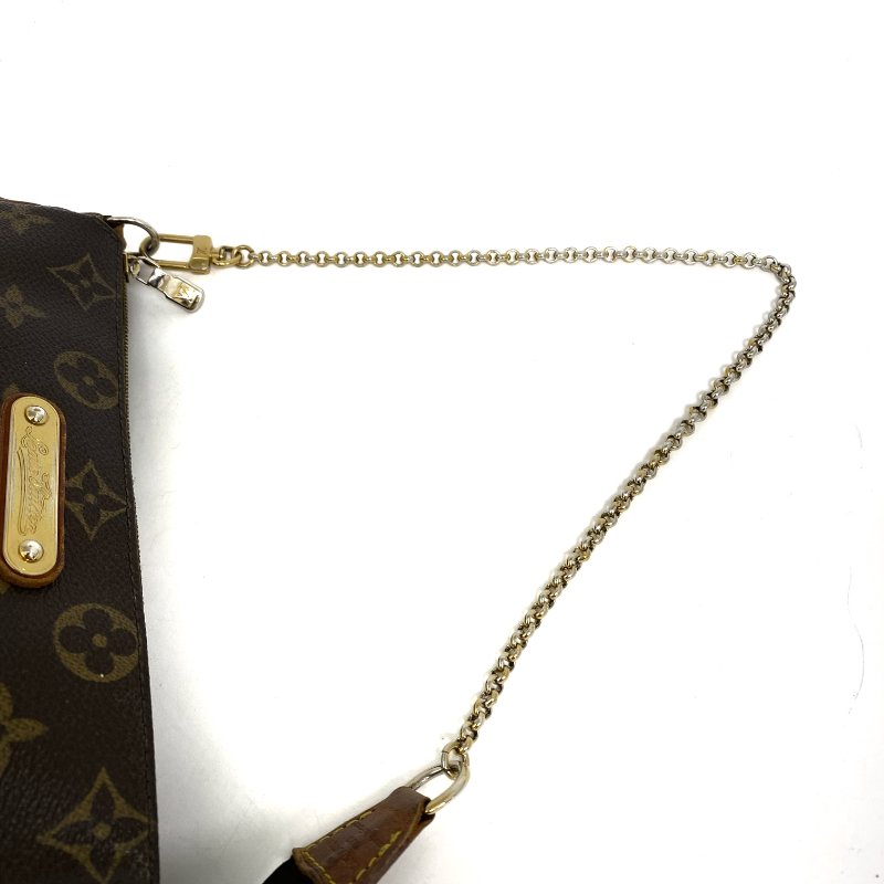 △ Louis Vuitton 路易威登 Eva Brown Coated Canvas Monogram 2Way Bag M95567 啡色塗層帆布經典花紋兩用袋 M95567 -257020858-18