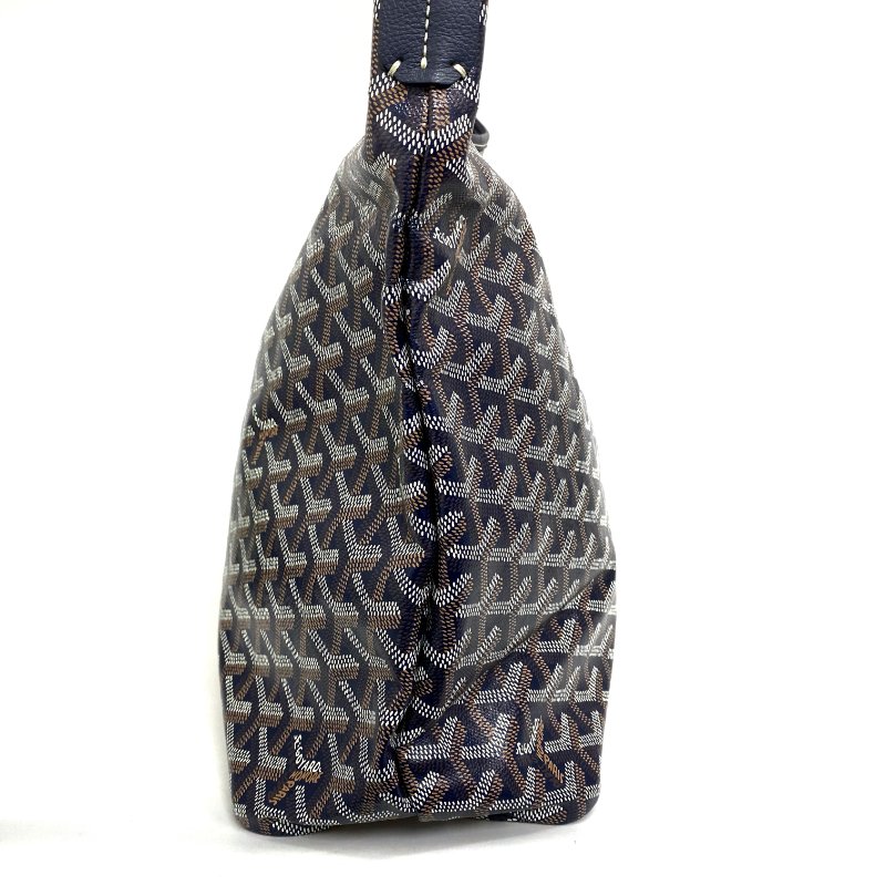 △ Goyard 高雅德 Boheme Navy Coated Canvas Goyardine Tote Bag 深藍色塗層帆布托特袋 -257025748-3