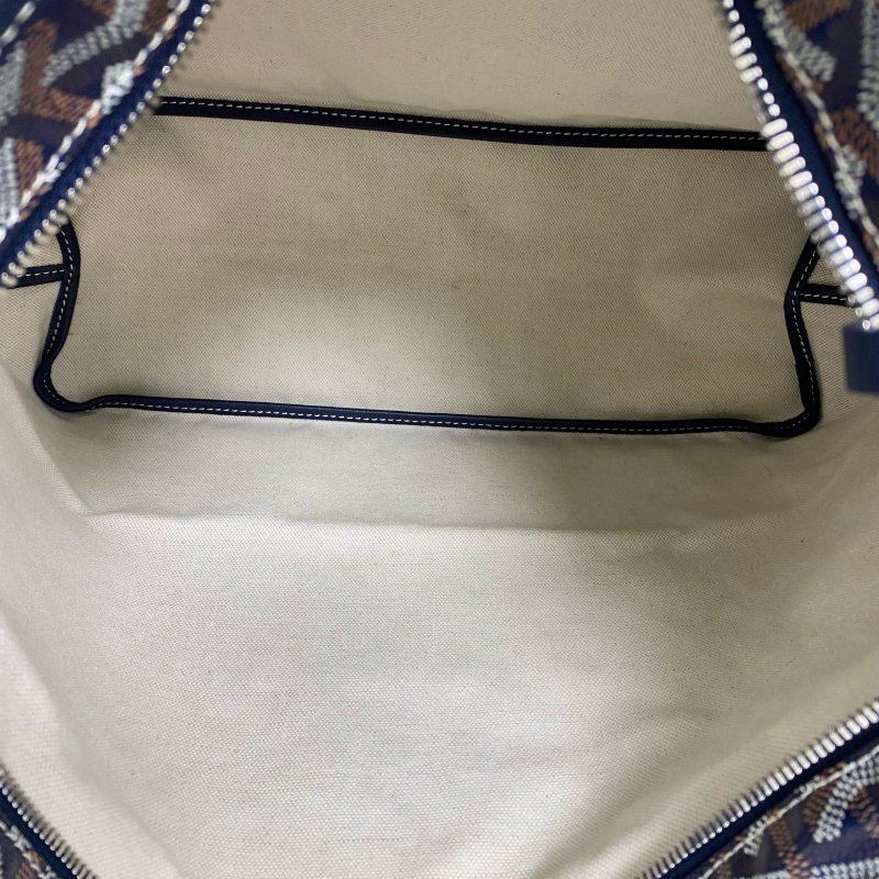 △ Goyard 高雅德 Boheme Navy Coated Canvas Goyardine Tote Bag 深藍色塗層帆布托特袋 -257025748-15