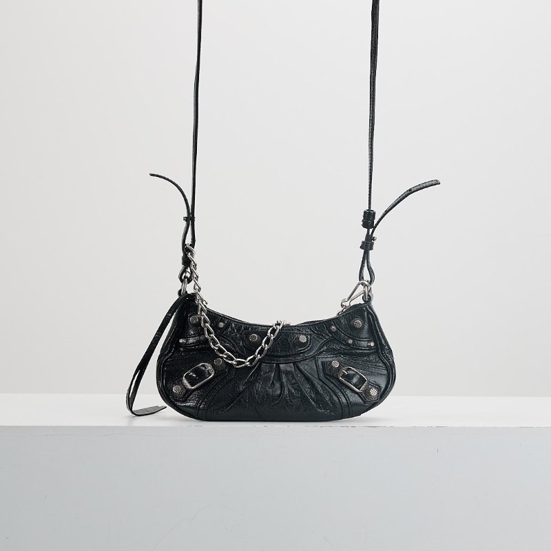 二手Balenciaga le cagole mini 黑色-0