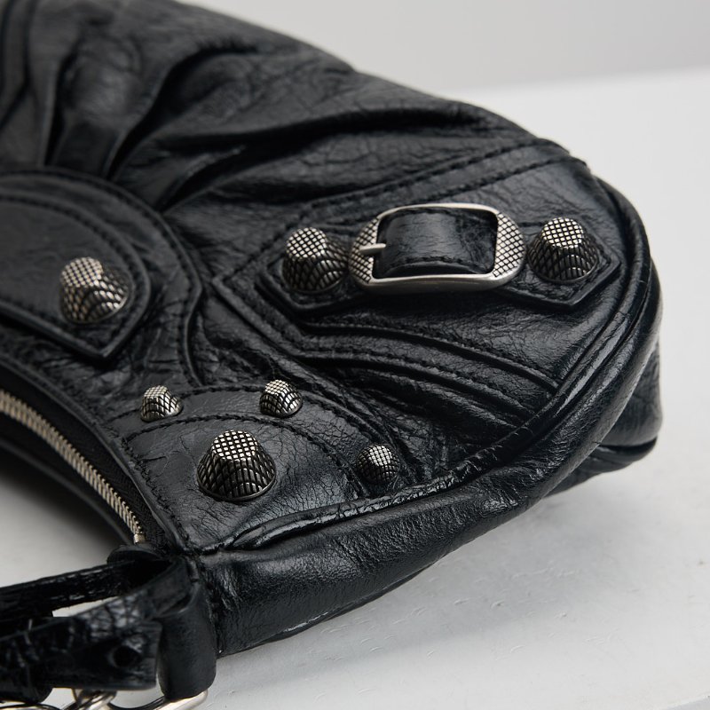 二手Balenciaga le cagole mini 黑色-12