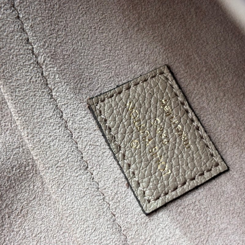 ::LOUIS VUITTON:: LV M82610 Félicie Pochette 斑鳩灰色皮革壓花紋 WOC三合一 金鏈斜背包-11