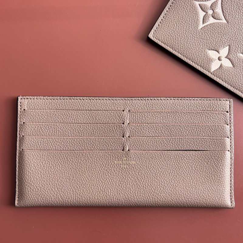 ::LOUIS VUITTON:: LV M82610 Félicie Pochette 斑鳩灰色皮革壓花紋 WOC三合一 金鏈斜背包-19