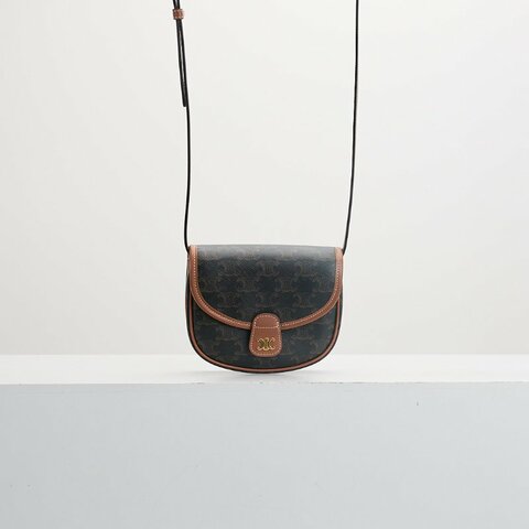 二手Celine mini 馬鞍包