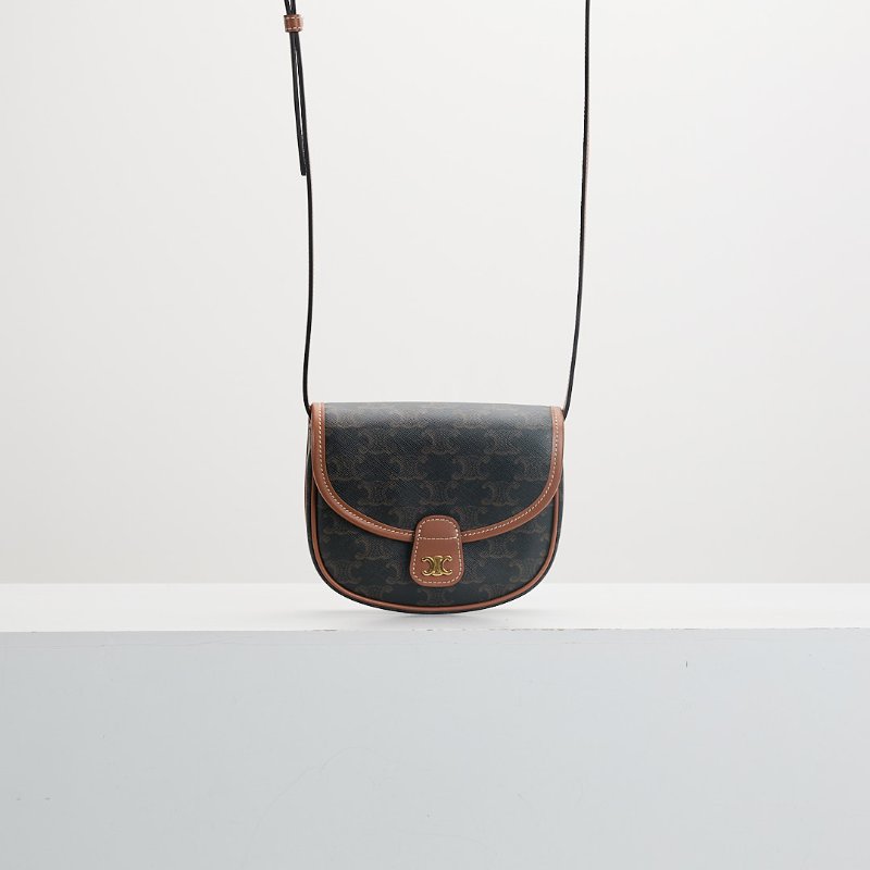 二手Celine mini 馬鞍包-0