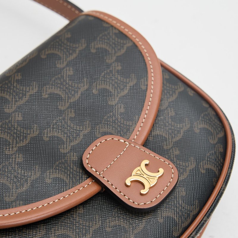 二手Celine mini 馬鞍包-8