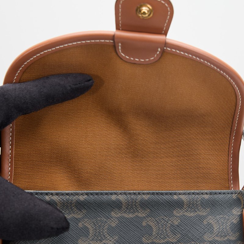 二手Celine mini 馬鞍包-18