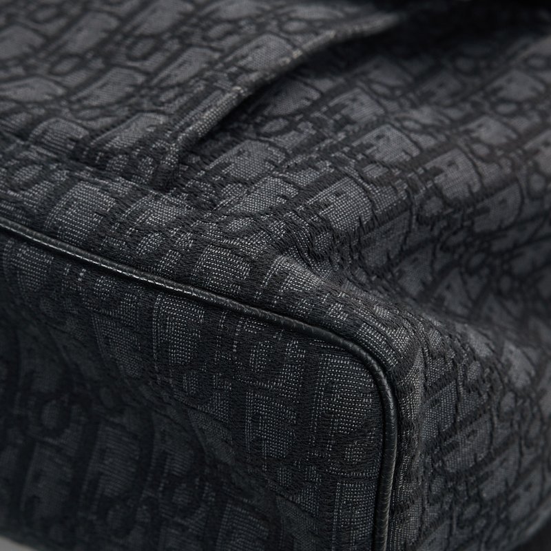 二手DIOR motion老花後背包/黑-9