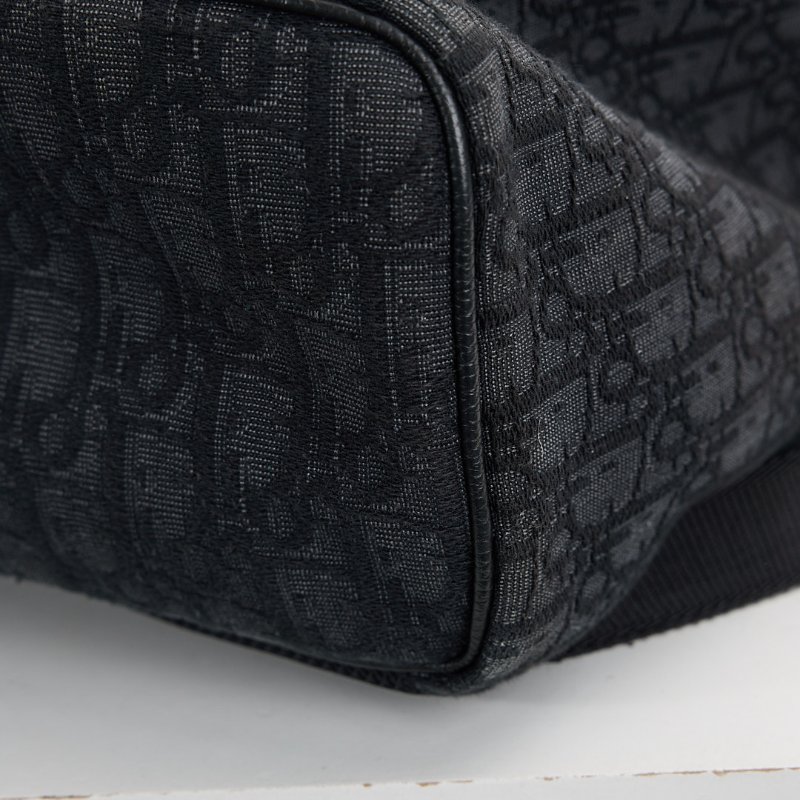 二手DIOR motion老花後背包/黑-10