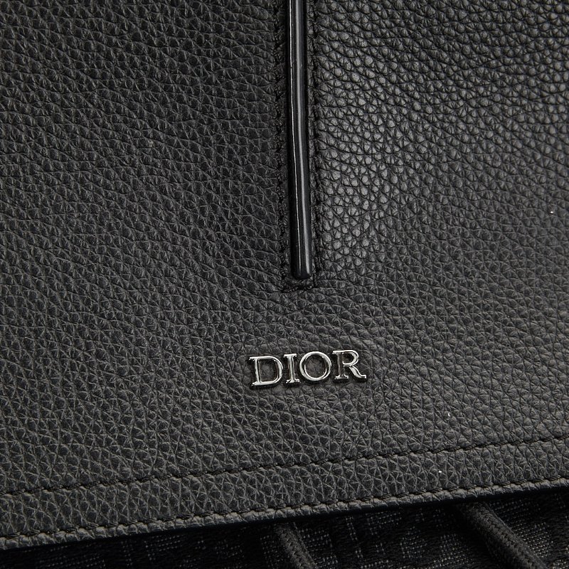 二手DIOR motion老花後背包/黑-11