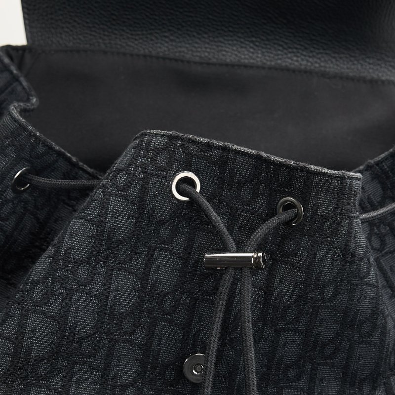 二手DIOR motion老花後背包/黑-20