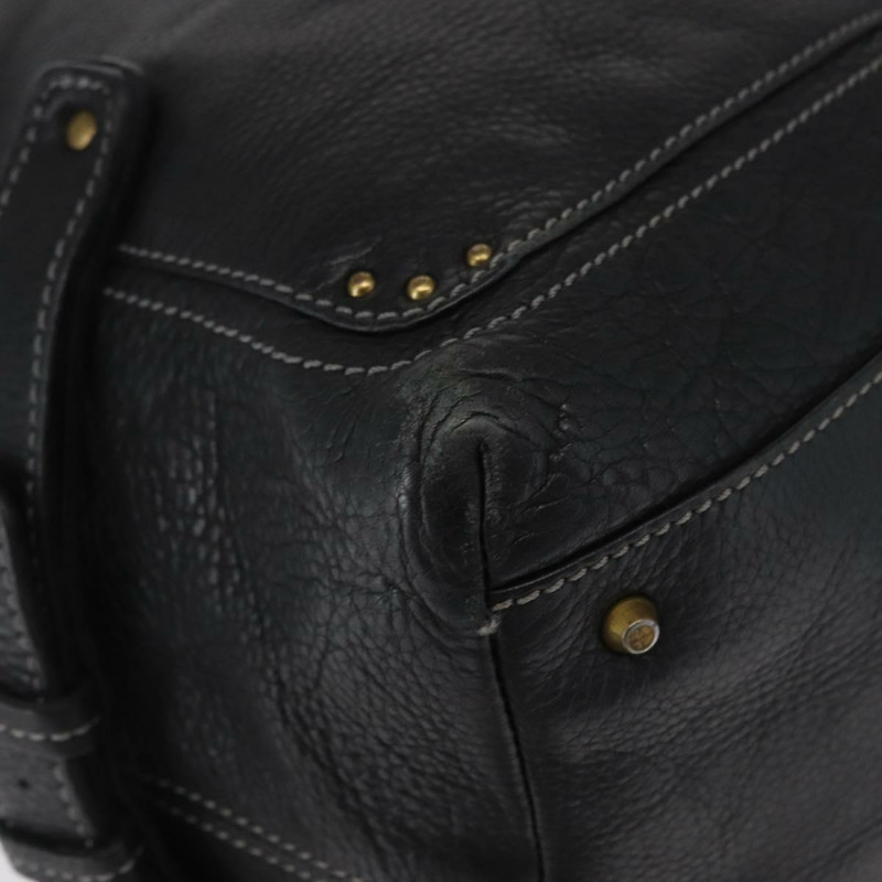 【日本直送】Chloe Paddington 單肩包 皮革 黑色 金 銀色 正品 BA8905-8