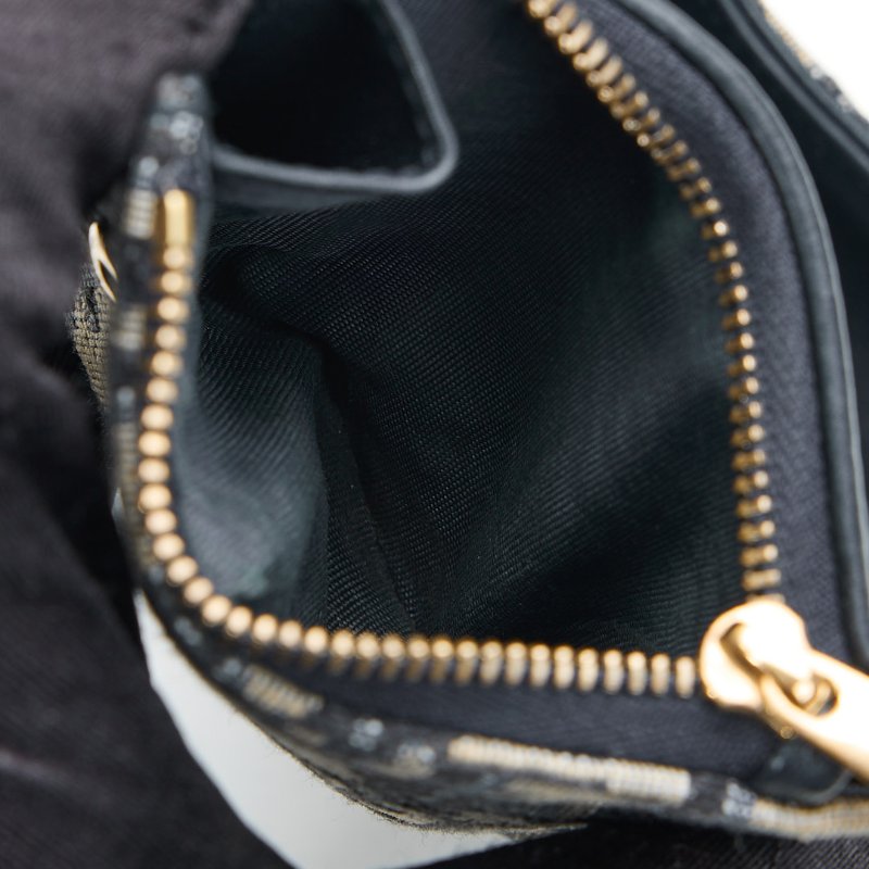 二手DIOR saddle 馬鞍短夾/老花-15