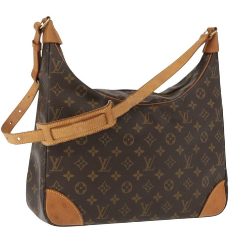 路易威登 Monogram Boulogne 35 肩背包 M51260 LV Auth ep12632