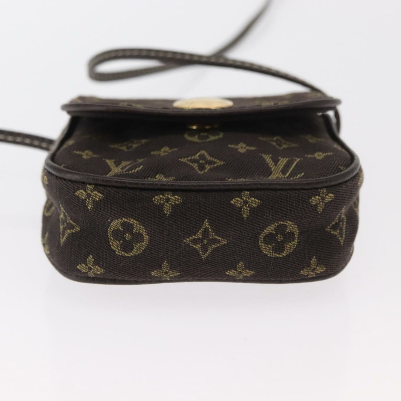 【日本直送】路易威登 Monogram Mini Pochette Cancun 手拿包 棕色 M95313 LV Auth 161320V-4