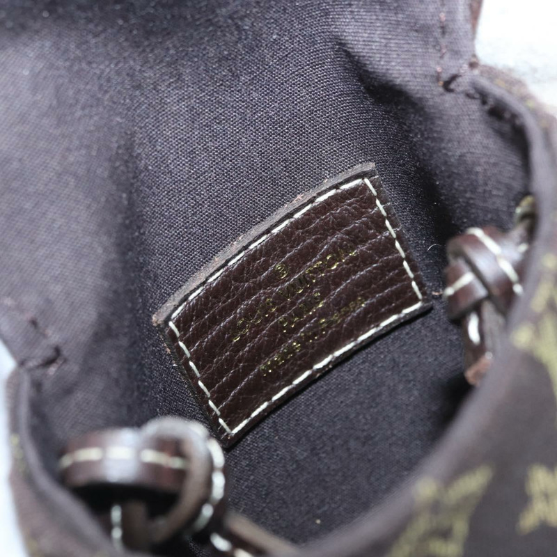 【日本直送】路易威登 Monogram Mini Pochette Cancun 手拿包 棕色 M95313 LV Auth 161320V-10