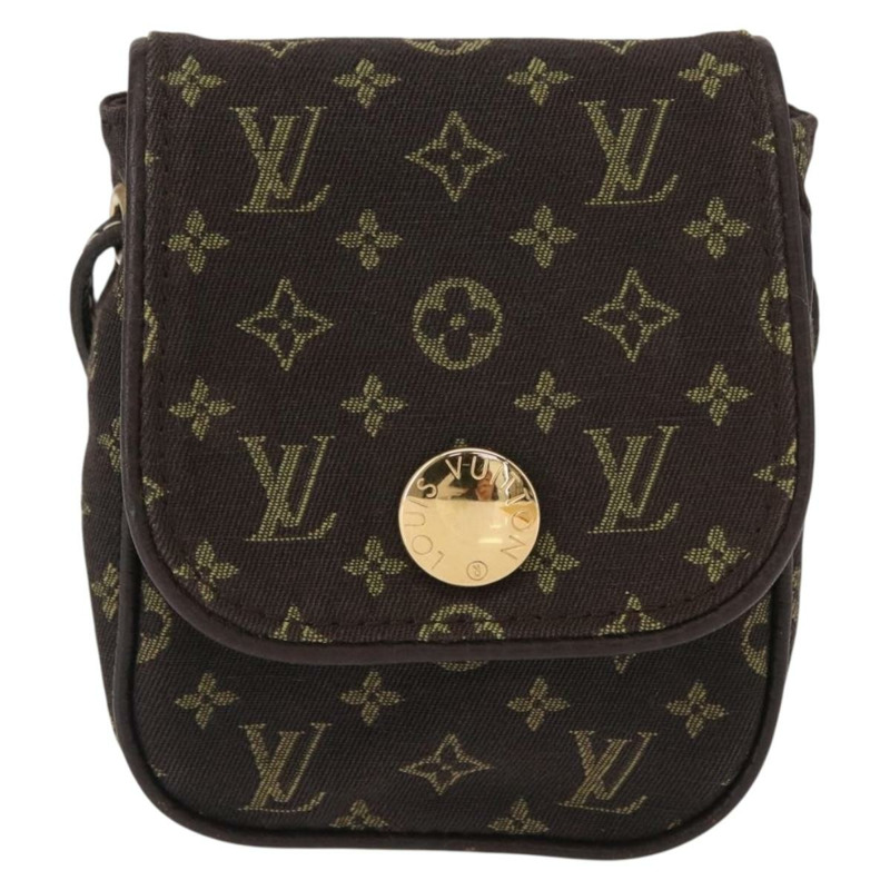【日本直送】路易威登 Monogram Mini Pochette Cancun 手拿包 棕色 M95313 LV Auth 161320V-12