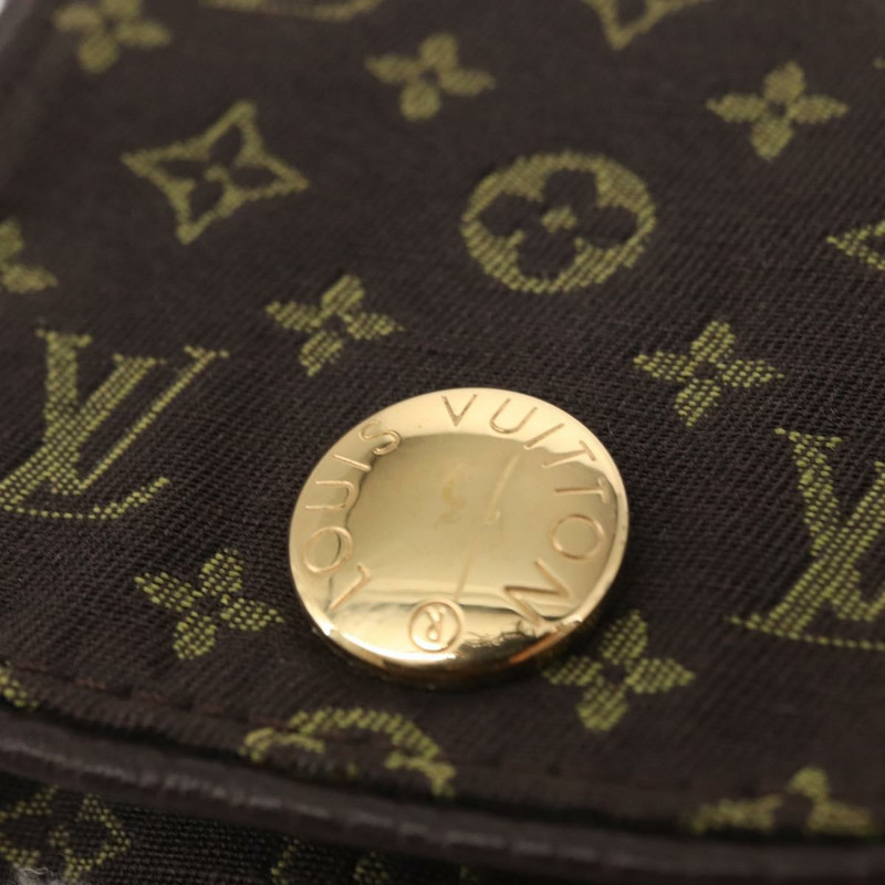 【日本直送】路易威登 Monogram Mini Pochette Cancun 手拿包 棕色 M95313 LV Auth 161320V-17