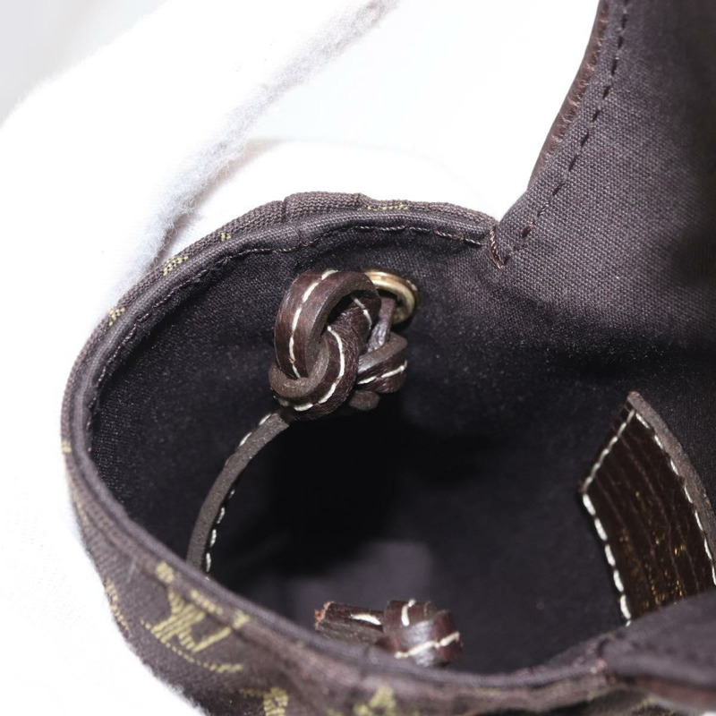 【日本直送】路易威登 Monogram Mini Pochette Cancun 手拿包 棕色 M95313 LV Auth 161320V-19