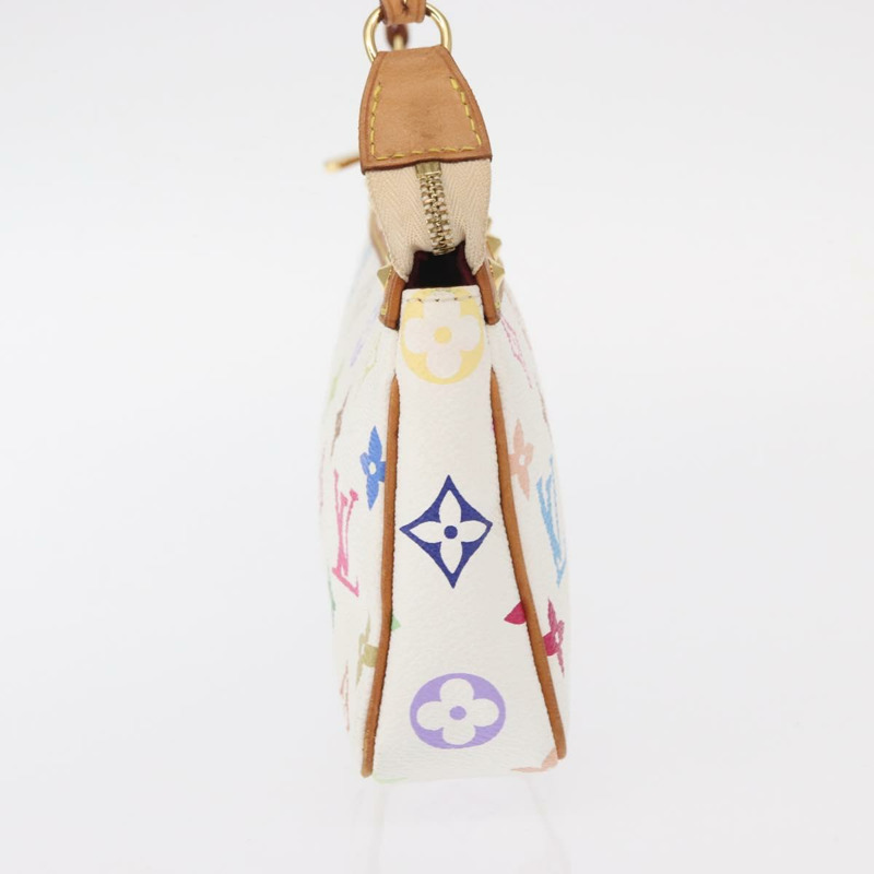 【日本直送】路易威登 多色手拿包配件袋 白色 M92649 LV 正品 ka1216A-2