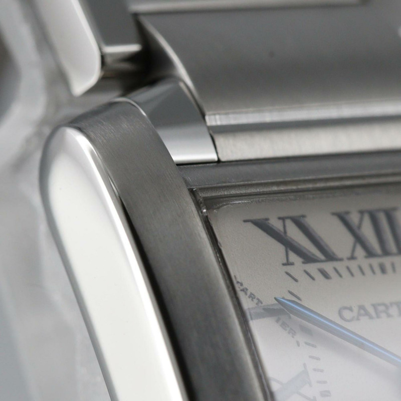 卡地亞 Tank Française SM W51008Q3 不鏽鋼石英錶-7