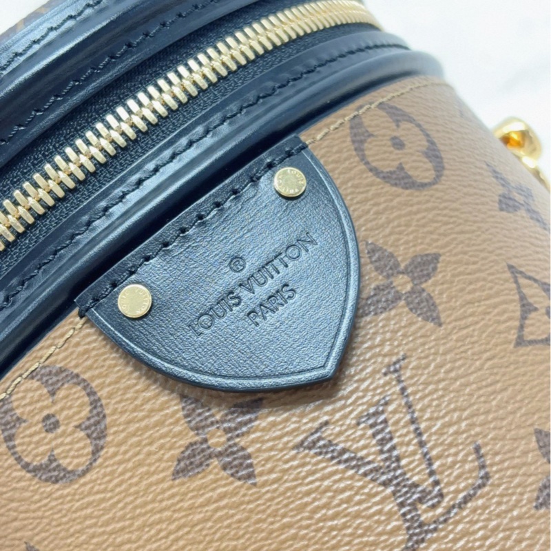 【全新大全套 送禮 12月收據】LV Cannes老花發財桶-17