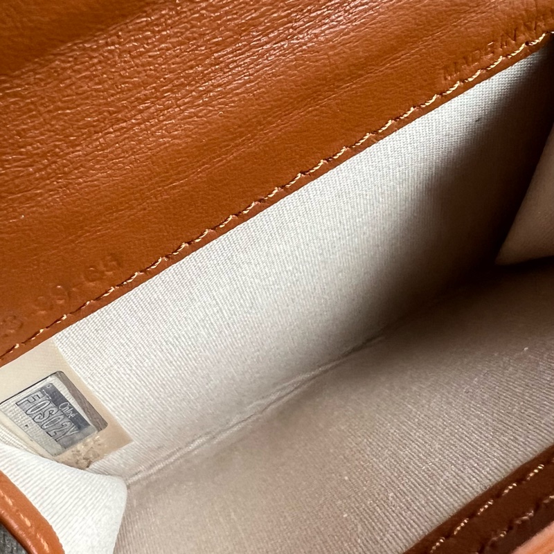 Chloe 刺繡logo刺繡 mini短夾-10