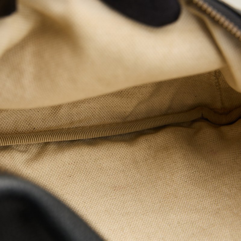 二手Gucci 黑色大款腰包-15