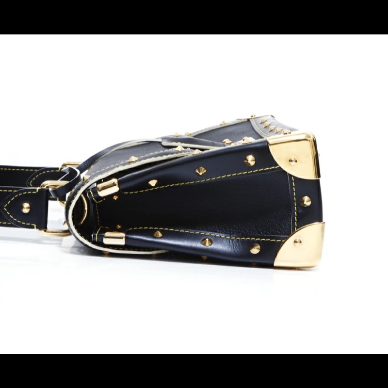 LV Sunail Le Talentueux 鉚釘 山羊皮肩背包 M91820-8