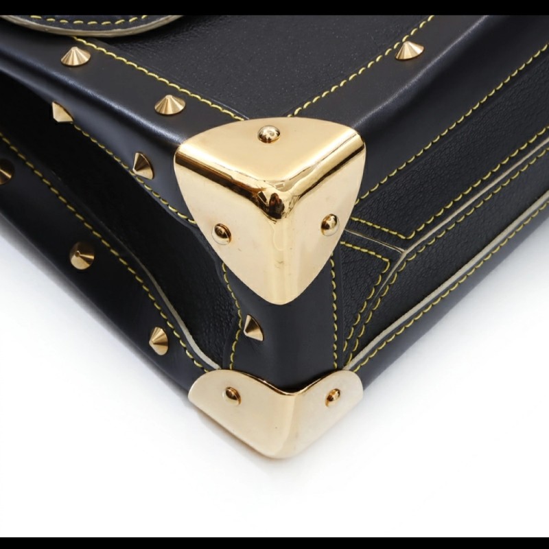 LV Sunail Le Talentueux 鉚釘 山羊皮肩背包 M91820-10