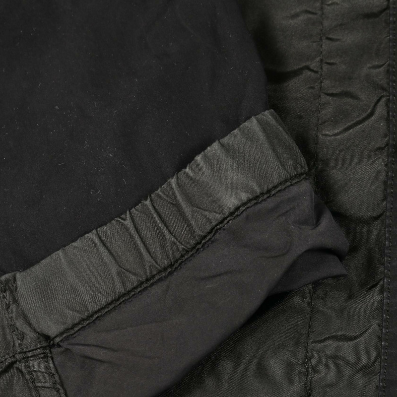 STONE ISLAND 尼龍聚酯混紡黑色技術連帽夾克外套,二手男款 L 碼-6