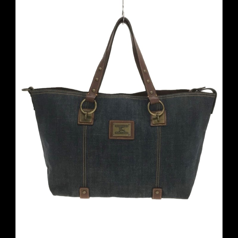 Burberry Blue Label牛仔布托特包-0