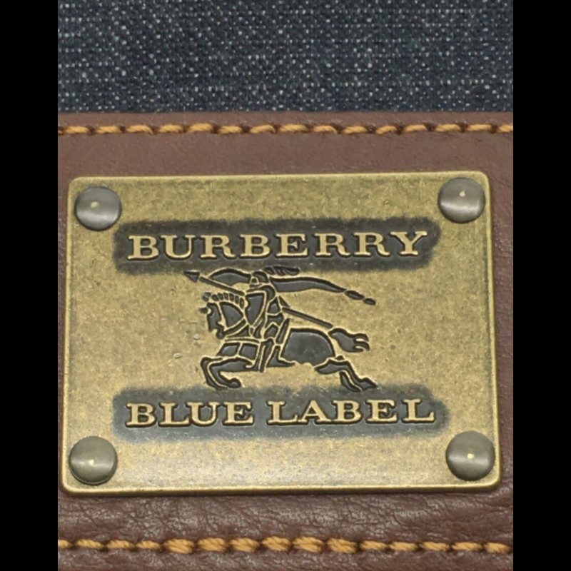 Burberry Blue Label牛仔布托特包-3