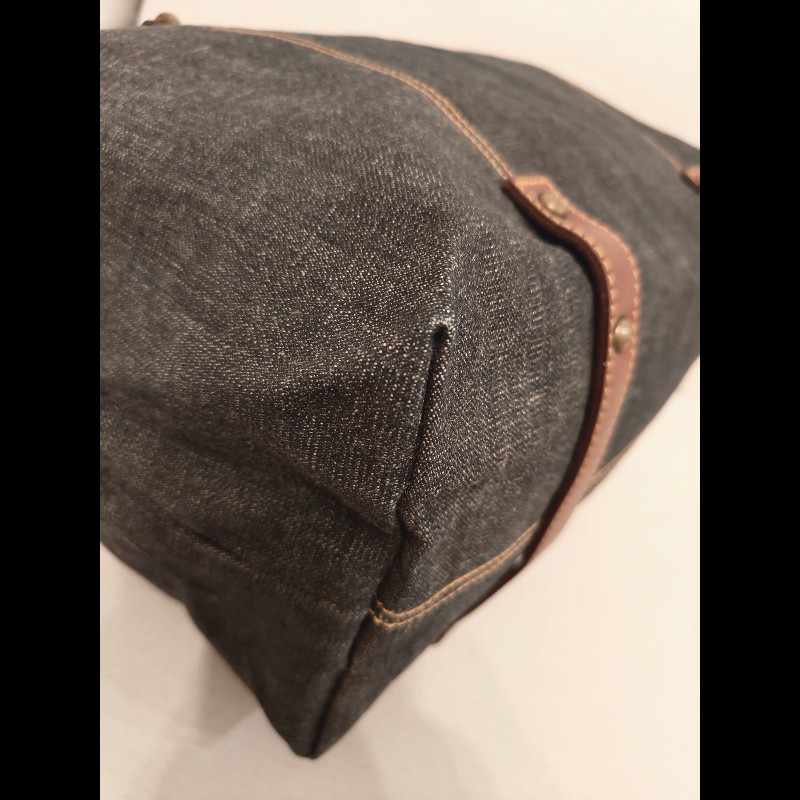 Burberry Blue Label牛仔布托特包-7