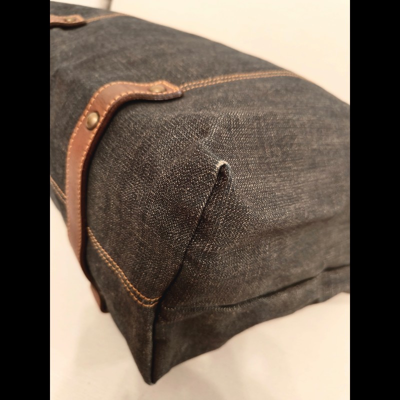 Burberry Blue Label牛仔布托特包-8