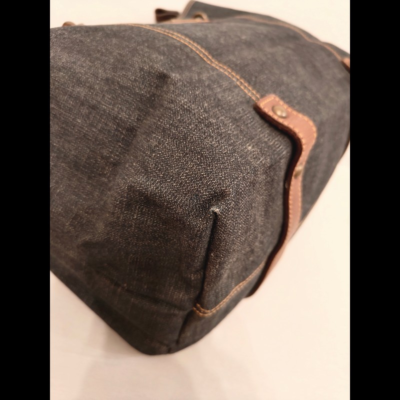 Burberry Blue Label牛仔布托特包-9