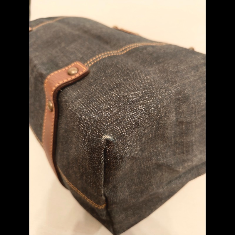 Burberry Blue Label牛仔布托特包-10