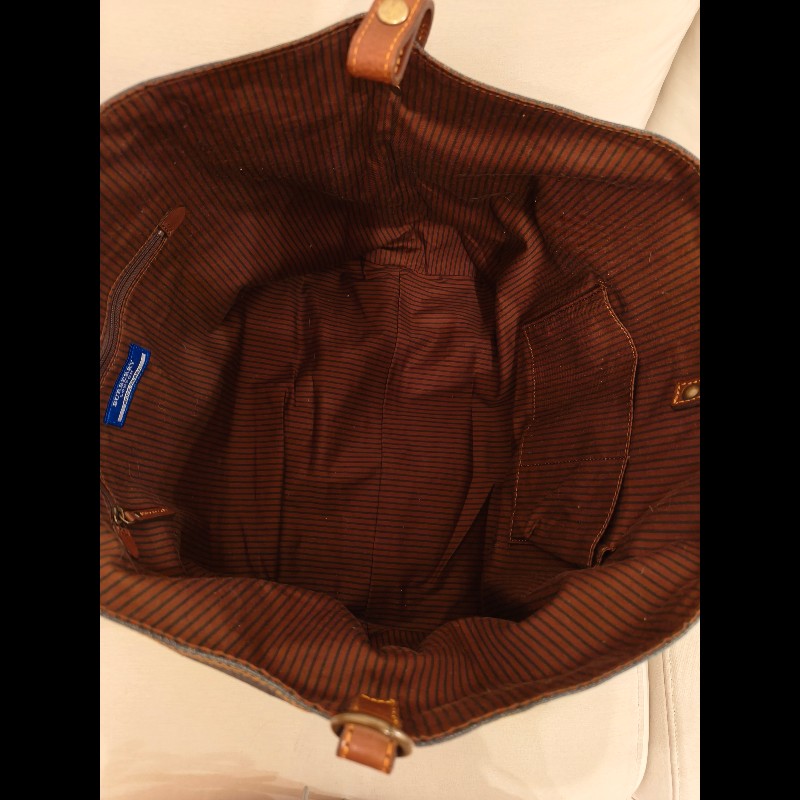 Burberry Blue Label牛仔布托特包-11