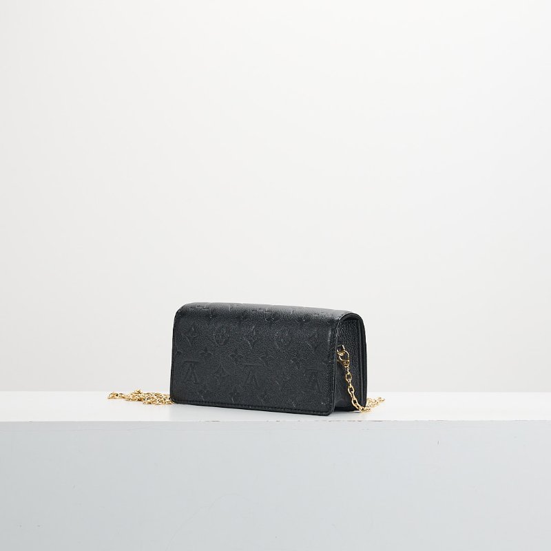 二手Lv lily woc 黑壓紋/晶片款-2