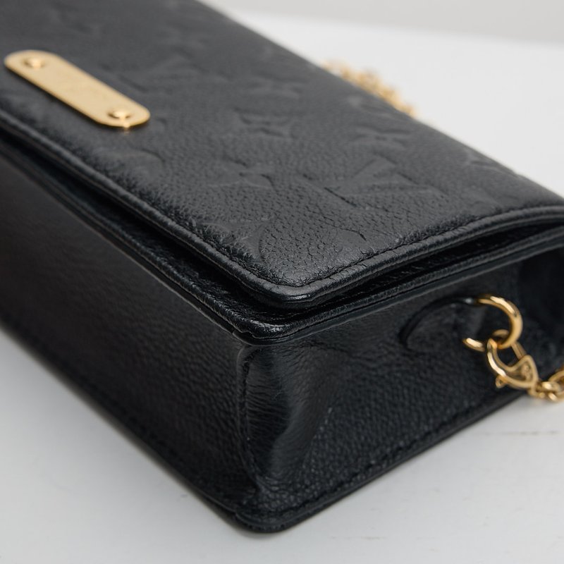 二手Lv lily woc 黑壓紋/晶片款-4